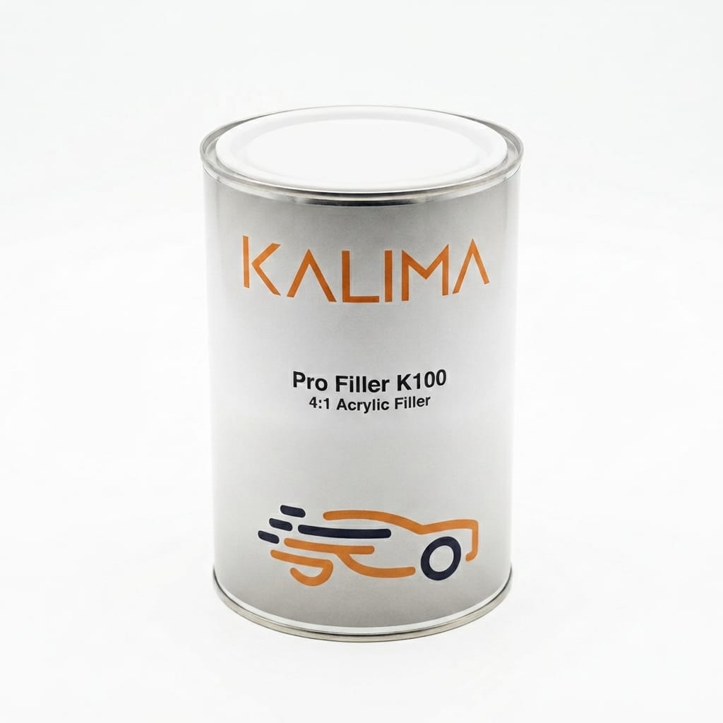 03PFA-K100 Pro Filler KALIMA K100 4:1 ALB 1L - imagine 1