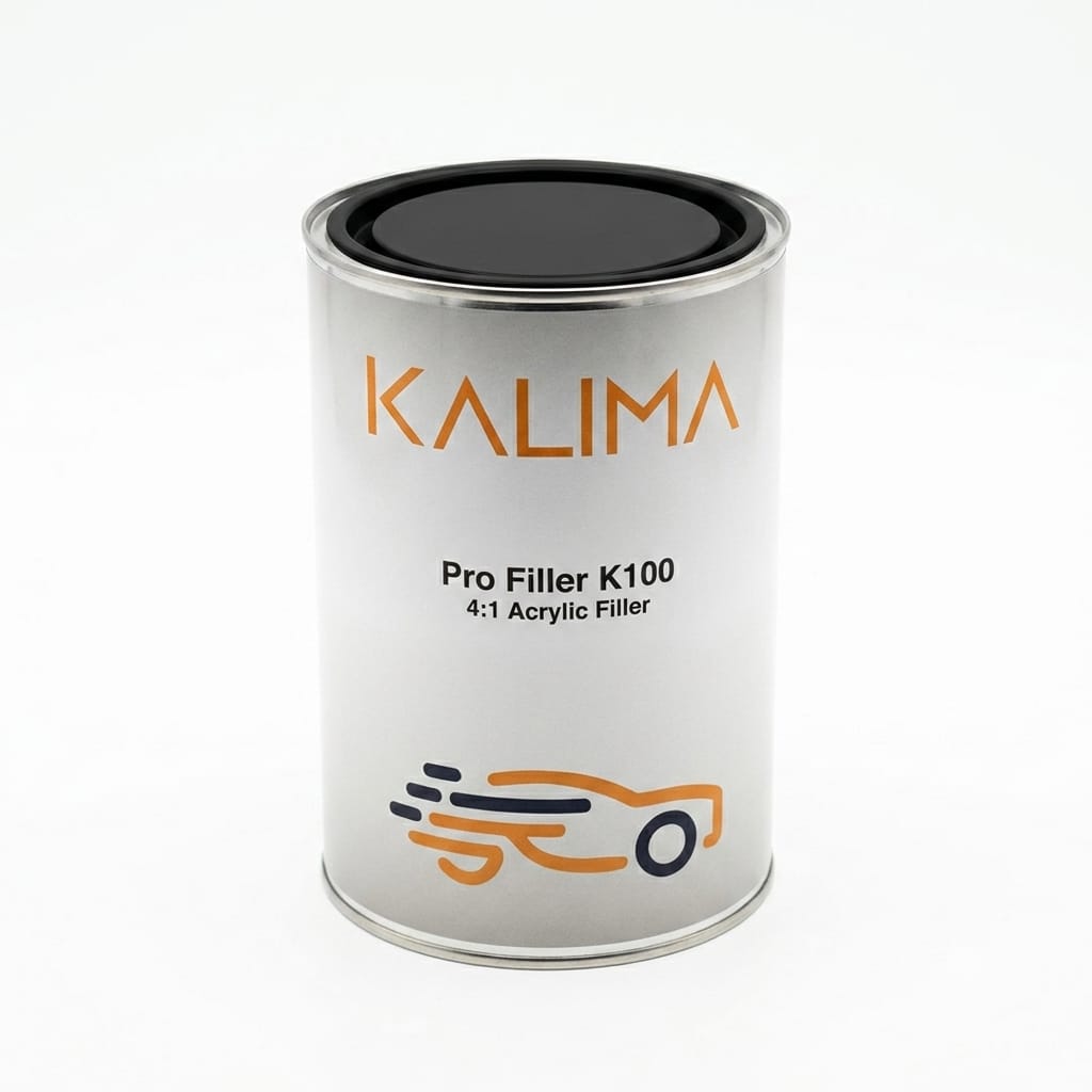 03PFN-K100 Pro Filler KALIMA K100 4:1 NEGRU 1L - imagine 1